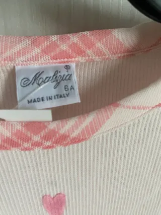 Pigiama bambina Malizia tg 6 anni