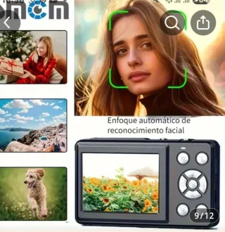 Cámara Digital SMCM 4K Ultra HD 64MP