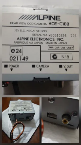 Modulo de conexión Canaara trasera Alpine HCE-C100