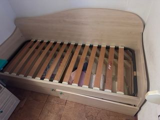 Cama infantil/juvenil 80x190 con 2 cajones