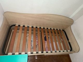 Cama infantil/juvenil 80x190 con 2 cajones