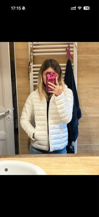 Plumífero JOTT blanco mujer