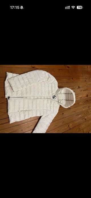 Plumífero JOTT blanco mujer