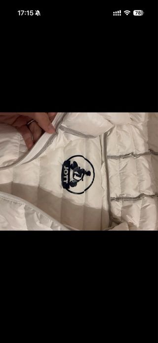 Plumífero JOTT blanco mujer