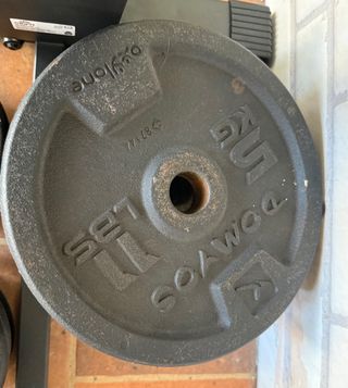 Discos de pesa 5 kg Domyos