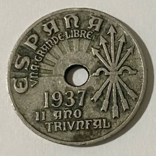 Moneda Antigua España 1937
