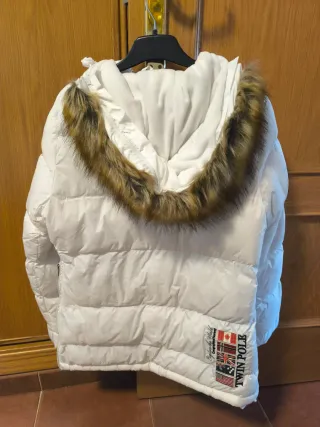 Cazadora Geographical Norway Blanca