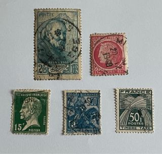 Sellos antiguos República Francesa