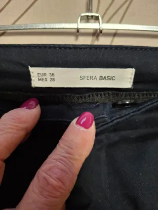 Pantalón chino negro