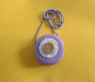 Borsetta Lilla Tracolla Fiorellino