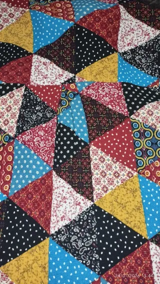 Vestido Sfera Patchwork Talla S