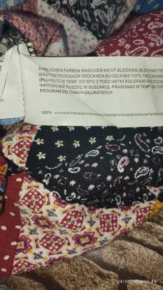 Vestido Sfera Patchwork Talla S