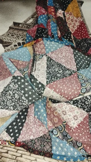 Vestido Sfera Patchwork Talla S