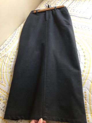 Falda larga gris nueva. PEPE JEANS.