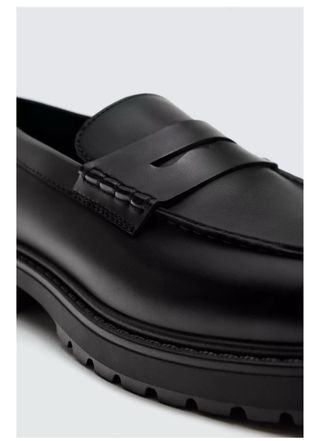 Mocasines negros vestir