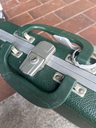 Maleta transporte escopeta vintage