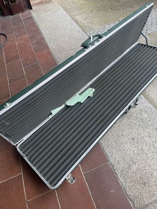 Maleta transporte escopeta vintage