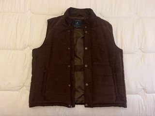 Chaleco ante serraje marrón Lloyd's Talla 3XL