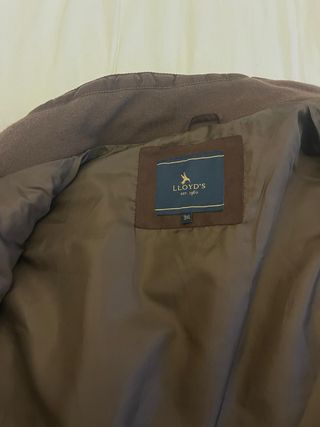 Chaleco ante serraje marrón Lloyd's Talla 3XL