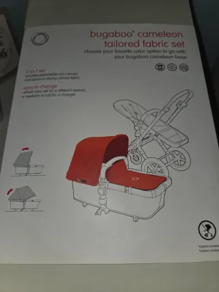 Capota y Cubrepiés Bugaboo