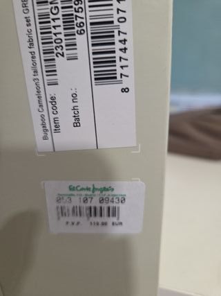 Capota y Cubrepiés Bugaboo