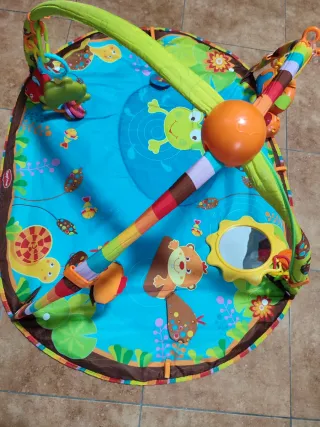 Manta de juegos para bebé con arco