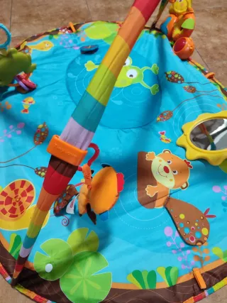 Manta de juegos para bebé con arco