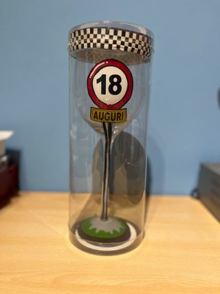 Bicchiere 18 Anni Auguri