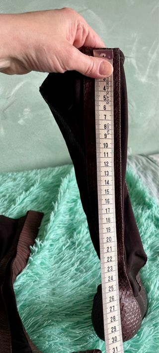 Botas originales  elásticas efecto serpiente