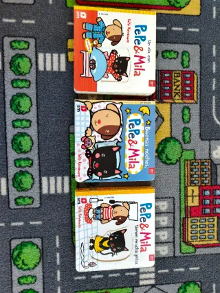 3 Libros Pepe & Mila