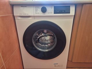 Lavadora Hisense 8kg Steam Inverter