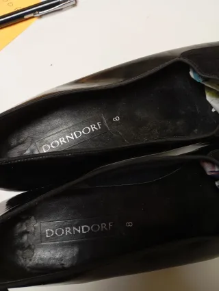 Zapatos Dorndorf Negros Talla 39