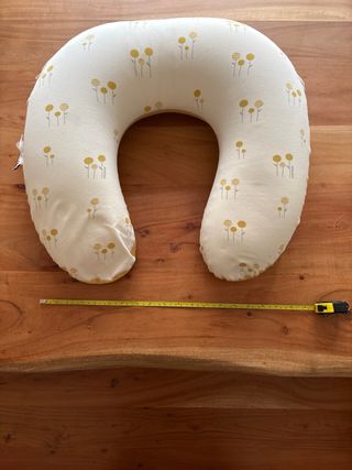 Cojín de lactancia estampado flores