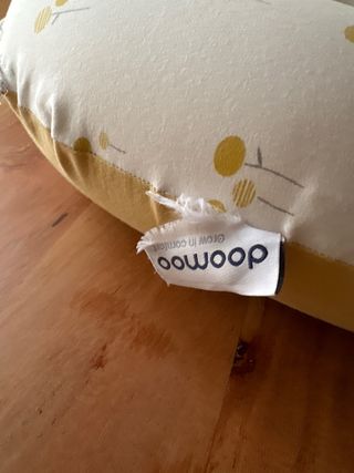 Cojín de lactancia estampado flores