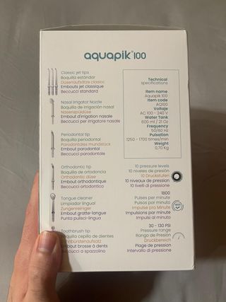 Irrigador Bucal Aquapik 100