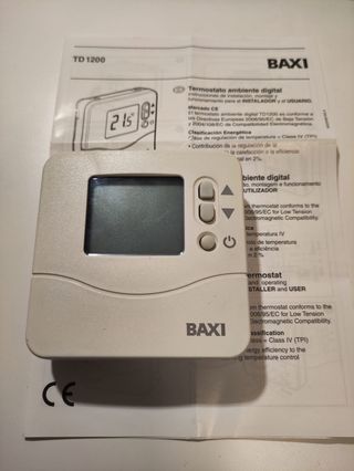Termostato Digital Baxi TD1200