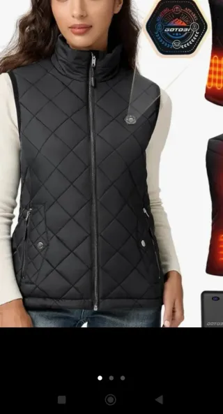 Chaleco Calefactable GOTOBI Mujer con Batería
