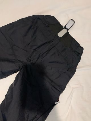 Pantalones de Nieve Mujer Negros