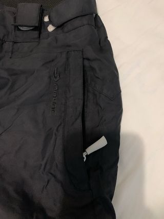 Pantalones de Nieve Mujer Negros