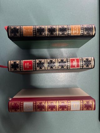Lote de 3 libros antiguos (edición de 1970)