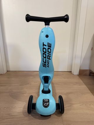 Patinete 2 en 1 Scoot and Ride Azul
