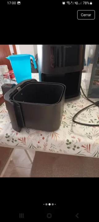 Freidora de aire caliente Ambiano 3L