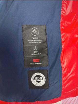 Plumífero LEVI’S talla S