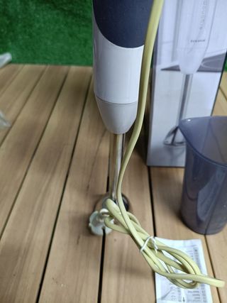 Taurus Bapi 850 Inox - Batidora de Mano, 850 W, Bate y Pica Hiello, Agarre Ergonómico