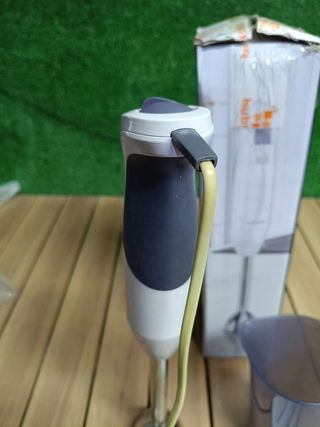 Taurus Bapi 850 Inox - Batidora de Mano, 850 W, Bate y Pica Hiello, Agarre Ergonómico