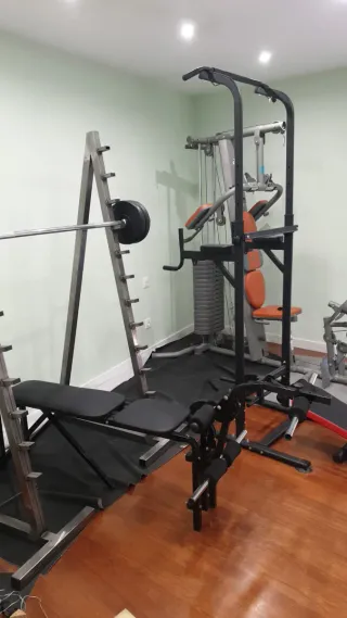 MINI GIMNASIO COMPLETO Multifuncional.