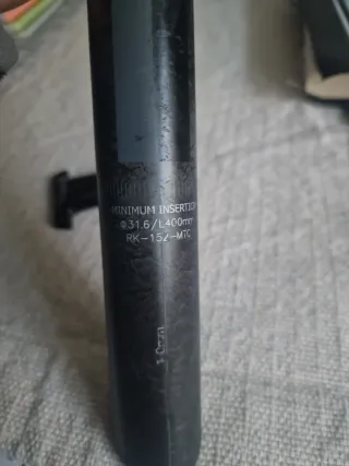 Tija Telescópica FSA 31.6 Carbono 150mm