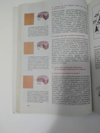 libro texto ciencias naturales antiguo FP 1 año 85