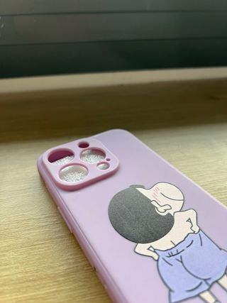 Funda iPhone 15 Pro Morada