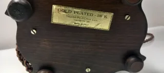 Telefono Vintage Telcer da Tavolo oro 18 carati